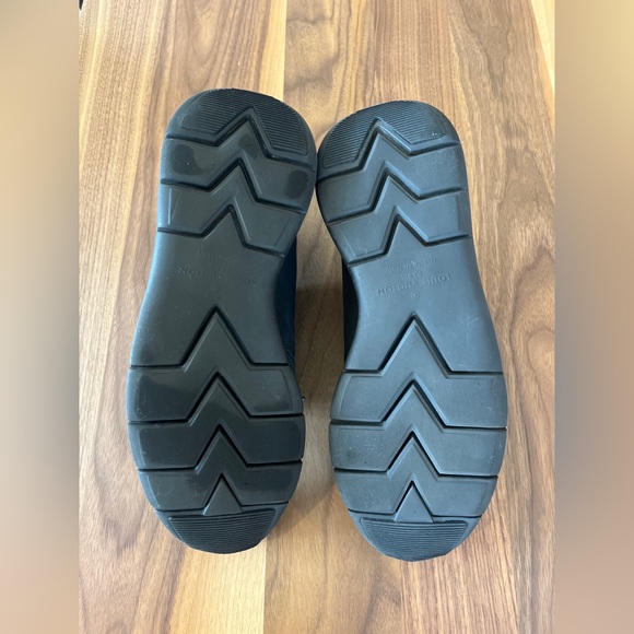 Louis Vuitton Black Damier Fastlane Sneaker - Picture 4 of 5